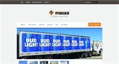 Desktop Screenshot of advertisingtrucks.com